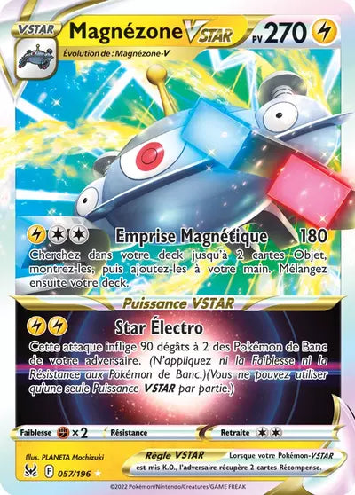Carte Pokémon Magnézone VSTAR 057/196 - Origine Perdue - Manga Cash Ans (Liège) - vente à l’unité, prix Cardmarket