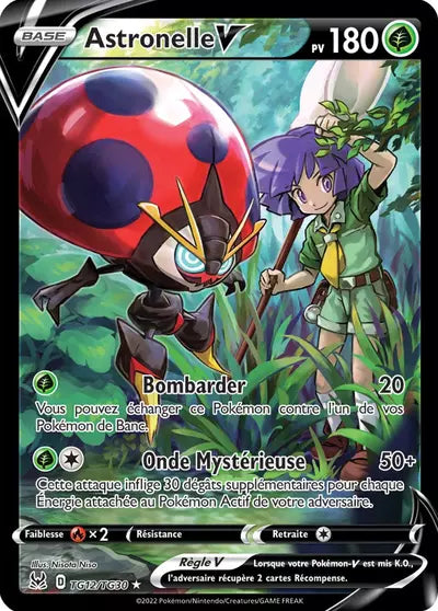Carte Pokémon Astronelle V TG12/TG30 - Origine Perdue - Manga Cash Ans (Liège) - vente à l’unité, prix Cardmarket
