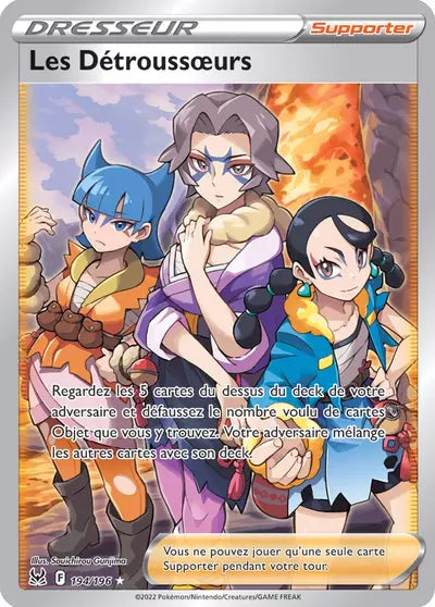 Carte Pokémon Les Détroussœurs 194/196 - Origine Perdue - Manga Cash Ans (Liège) - vente à l’unité, prix Cardmarket