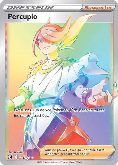 Carte Pokémon Percupio 211/196 - Origine Perdue - Manga Cash Ans (Liège) - vente à l’unité, prix Cardmarket