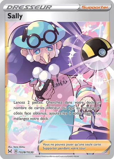 Carte Pokémon Sally TG28/TG30 - Origine Perdue - Manga Cash Ans (Liège) - vente à l’unité, prix Cardmarket