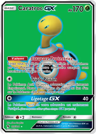 Caratroc GX 195/214, carte Tonnerre Perdu (LOT), en vente à Manga Cash à Ans, province de Liège.