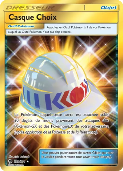 Casque Choix 229/214, carte Tonnerre Perdu (LOT), en vente à Manga Cash à Ans, province de Liège.