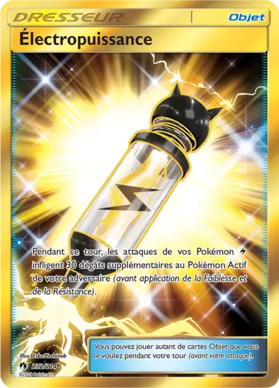 Électropuissance 232/214, carte Tonnerre Perdu (LOT), en vente à Manga Cash à Ans, province de Liège.