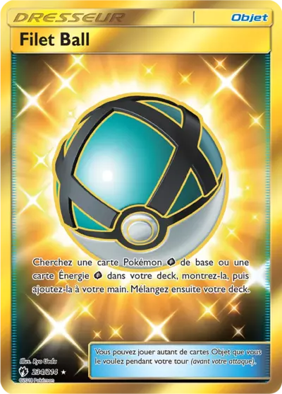 Filet Ball 234/214, carte Tonnerre Perdu (LOT), en vente à Manga Cash à Ans, province de Liège.