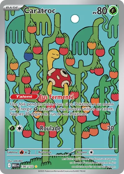 Retrouvez Caratroc 136/132 – Méga Évolution chez Manga Cash Ans (Liège).