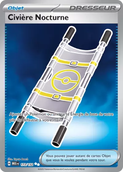 Retrouvez Civière Nocturne 173/132 – Méga Évolution chez Manga Cash Ans (Liège).