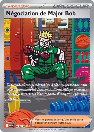 Retrouvez Négociation de Major Bob 185/132 – Méga Évolution chez Manga Cash Ans (Liège).
