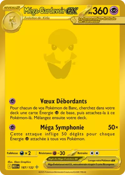 Retrouvez Méga-Gardevoir EX 187/132 – Méga Évolution chez Manga Cash Ans (Liège).