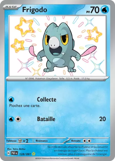 Retrouvez Frigodo 128/091 – Destinées de Paldea chez Manga Cash Ans (Liège).