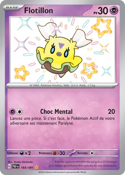 Retrouvez Flotillon 164/091 – Destinées de Paldea chez Manga Cash Ans (Liège).