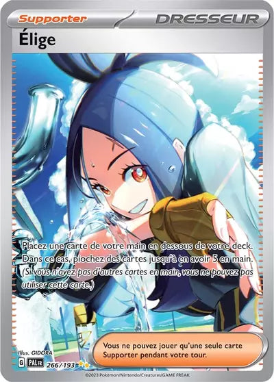 Retrouvez Élige 266/193 – Évolutions à Paldea chez Manga Cash Ans (Liège).