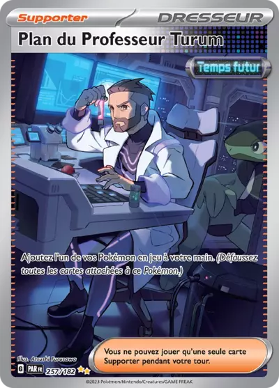 Retrouvez Plan du Professeur Turum 257/182 – Faille Paradoxe chez Manga Cash Ans (Liège).