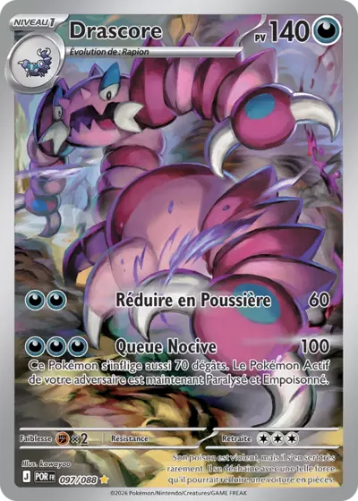 Drascore 097/088, carte Équilibre Parfait (POR), en vente à Manga Cash à Ans, province de Liège.