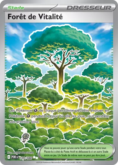 Forêt de Vitalité 109/088, carte Équilibre Parfait (POR), en vente à Manga Cash à Ans, province de Liège.