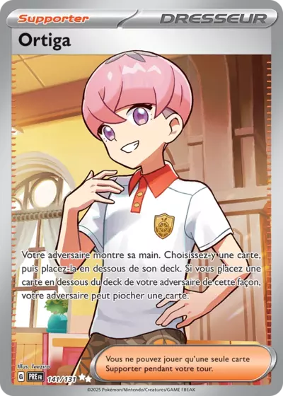 Retrouvez Ortiga 141/131 – Évolutions Prismatiques chez Manga Cash Ans (Liège).