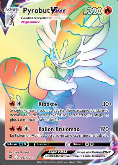 Retrouvez Pyrobut VMAX 194/192 – Clash des Rebelles chez Manga Cash Ans (Liège).