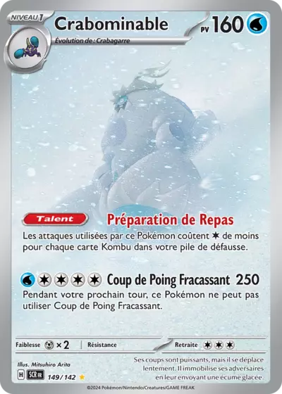 Retrouvez Crabominable 149/142 – Couronne Stellaire chez Manga Cash Ans (Liège).