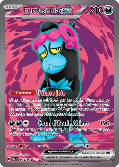 Retrouvez Fortusimia EX 083/064 – Fable Nébuleuse chez Manga Cash Ans (Liège).