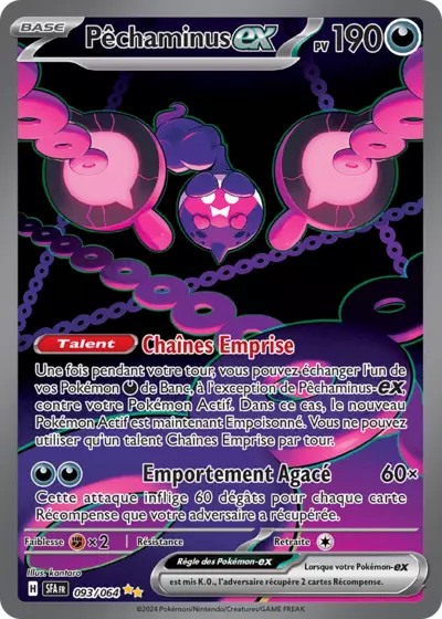 Retrouvez Pêchaminus EX 093/064 – Fable Nébuleuse chez Manga Cash Ans (Liège).