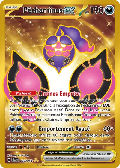 Retrouvez Pêchaminus EX 095/064 – Fable Nébuleuse chez Manga Cash Ans (Liège).