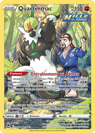 Carte Pokémon Quartermac TG08/TG30 - Tempête Argentée - SIT - Manga Cash Ans (Liège)