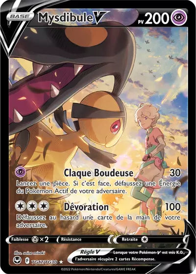 Carte Pokémon Mysdibule V TG17/TG30 - Tempête Argentée - SIT - Manga Cash Ans (Liège)