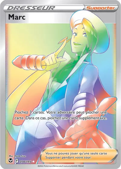 Carte Pokémon Marc 208/195 - Tempête Argentée - SIT - Manga Cash Ans (Liège)
