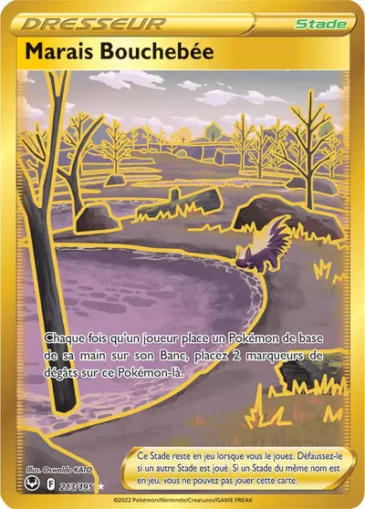 Carte Pokémon Marais Bouchebée 213/195 - Tempête Argentée - SIT - Manga Cash Ans (Liège)