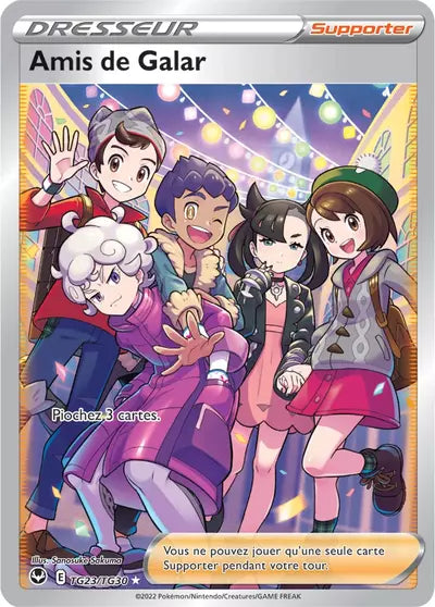 Carte Pokémon Amis de Galar TG23/TG30 - Tempête Argentée - SIT - Manga Cash Ans (Liège)