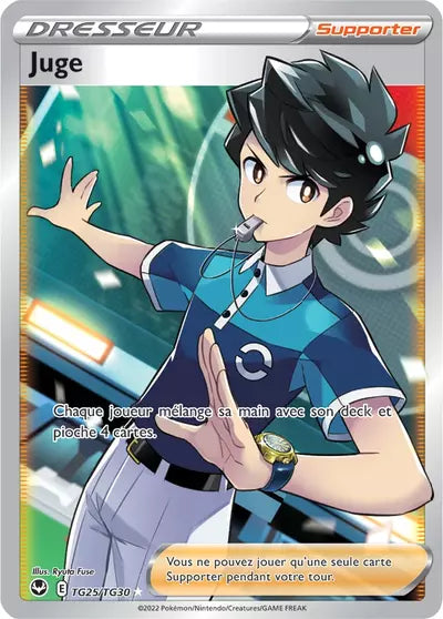 Carte Pokémon Juge TG25/TG30 - Tempête Argentée - SIT - Manga Cash Ans (Liège)