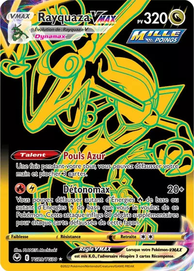 Carte Pokémon Rayquaza VMAX TG29/TG30 - Tempête Argentée - SIT - Manga Cash Ans (Liège)