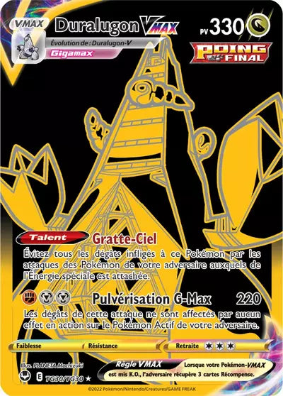 Carte Pokémon Duralugon VMAX TG30/TG30 - Tempête Argentée - SIT - Manga Cash Ans (Liège)