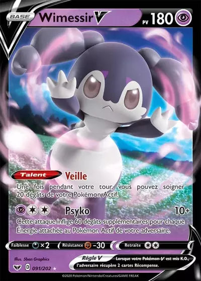 Retrouvez Wimessir V 091/202 – Épée et Bouclier chez Manga Cash Ans (Liège).