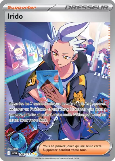 Retrouvez Irido 244/191 – Étincelles Déferlantes chez Manga Cash Ans (Liège).