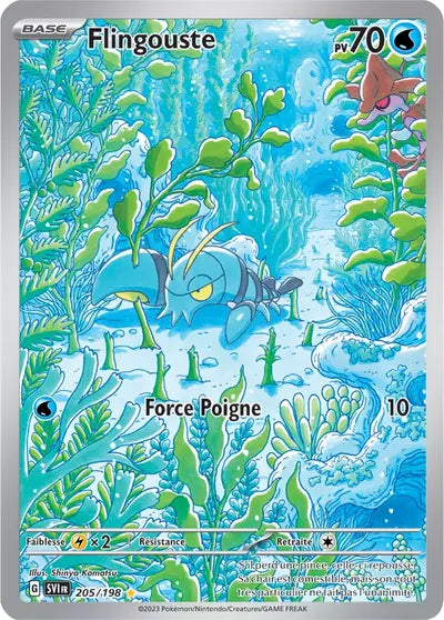 Retrouvez Flingouste 205/198 – Destinées de Paldea chez Manga Cash Ans (Liège).