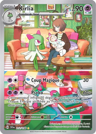 Retrouvez Kirlia 212/198 – Écarlate et Violet chez Manga Cash Ans (Liège).