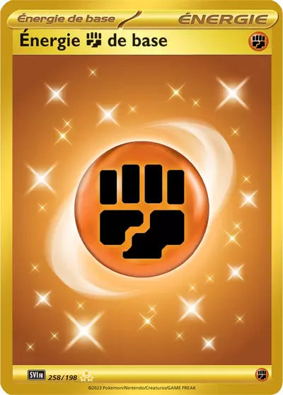 Retrouvez Énergie de base Combat 258/198 – Destinées de Paldea chez Manga Cash Ans (Liège).
