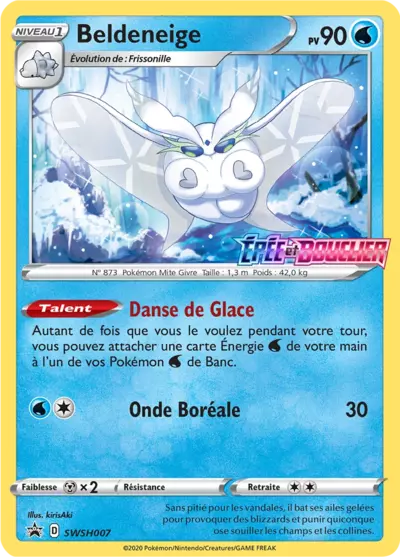 Carte Pokémon Beldeneige SWSH007 - Promo Épée et Bouclier (SWSH) chez Manga Cash Ans (Liège)