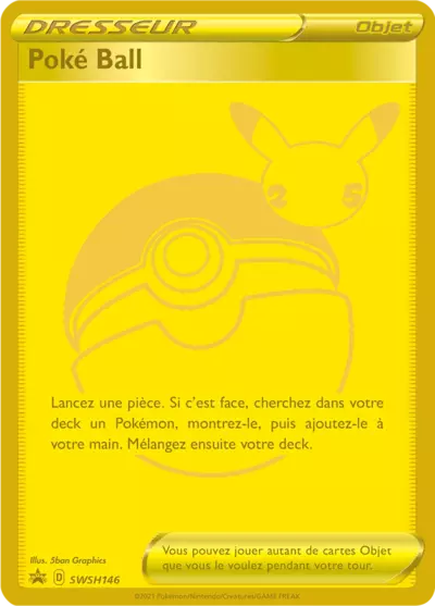 Carte Pokémon Poké Ball SWSH146 - Promo Épée et Bouclier (SWSH) chez Manga Cash Ans (Liège)