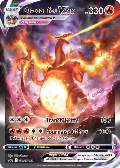 Carte Pokémon Dracaufeu VMAX SWSH261 - Promo Épée et Bouclier (SWSH) chez Manga Cash Ans (Liège)