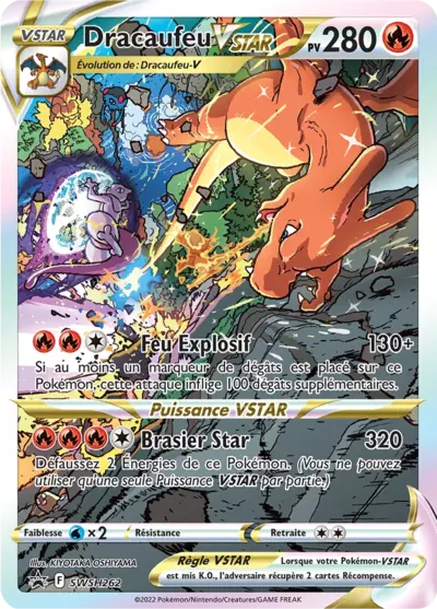 Carte Pokémon Dracaufeu VSTAR SWSH262 - Promo Épée et Bouclier (SWSH) chez Manga Cash Ans (Liège)
