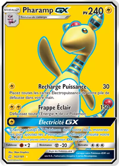 Pharamp GX 163/181, carte Duo de Choc (TEU), en vente à Manga Cash à Ans, province de Liège.
