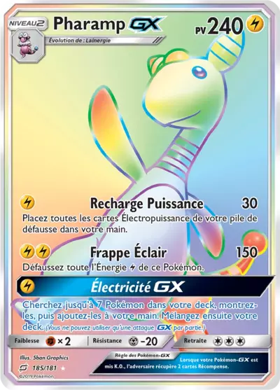 Pharamp GX 185/181, carte Duo de Choc (TEU), en vente à Manga Cash à Ans, province de Liège.