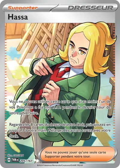 Retrouvez Hassa 205/167 – Mascarade Crépusculaire chez Manga Cash Ans (Liège).