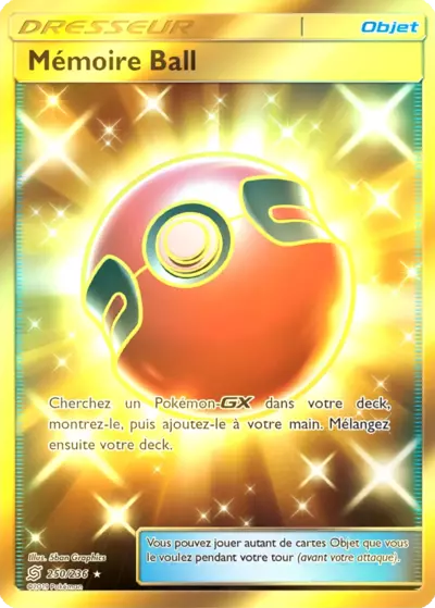 Mémoire Ball 250/236, carte Harmonie des Esprits (UNM), en vente à Manga Cash à Ans, province de Liège.