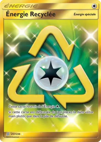 Énergie Recyclée 257/236, carte Harmonie des Esprits (UNM), en vente à Manga Cash à Ans, province de Liège.