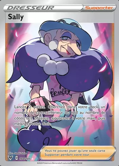 Carte Pokémon Sally 184/185 Voltage Éclatant - Manga Cash Liège
