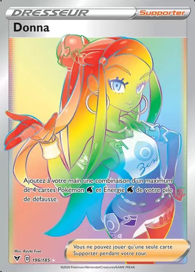 Carte Pokémon Donna 196/185 Voltage Éclatant - Manga Cash Liège