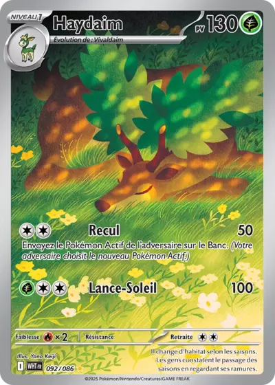 Retrouvez Haydaim 092/086 – Flamme Blanche chez Manga Cash Ans (Liège).